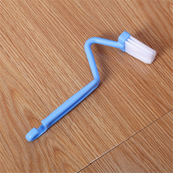 3 цвята Издръжлив S-образен преносим скрубер за четка за тоалетна Универсален инструмент за почистване на инструмент за почистване на баня и тоалетна Аксесоари