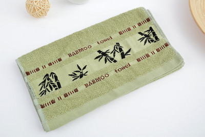 Inyahome 100% kokvilnas sejas roku dvieļi, izšūti no bambusa, ļoti uzsūcošs, mīksts luksusa dvielis vannas istabas grezniem vannas dvieļiem