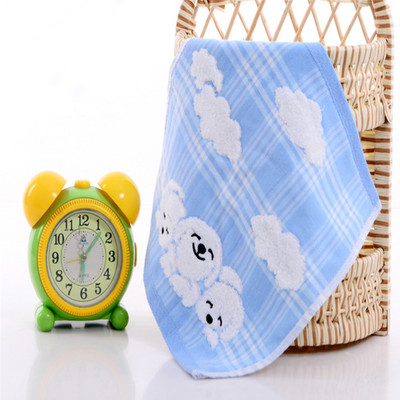 30*30cm Βρεφική βαμβακερή μαλακή πετσέτα χεριών Καθαρισμός προσώπου για μωρό για βρέφη Πετσέτες μαντήλι σκύλου κινουμένων σχεδίων Υψηλή ποσότητα