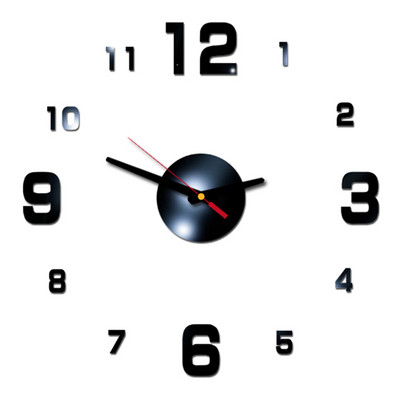 Ceas de perete 3D, ceasuri acrilice mici, autocolante, bricolaj, Europa, ceas, cuarț, ac, sufragerie, decorarea casei, reloj de pared 2022 NOU