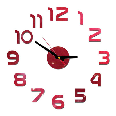 Ceas de perete 3D, ceasuri acrilice mici, autocolante, bricolaj, Europa, ceas, cuarț, ac, sufragerie, decorarea casei, reloj de pared 2022 NOU