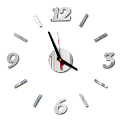 Ceas de perete 3D, ceasuri acrilice mici, autocolante, bricolaj, Europa, ceas, cuarț, ac, sufragerie, decorarea casei, reloj de pared 2022 NOU