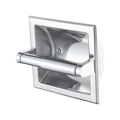 [ Gotova zaliha ] Udubljeni držač maramica 304 nehrđajući čelik, dozator rolne maramica, držač toaletnog papira za kupaonicu