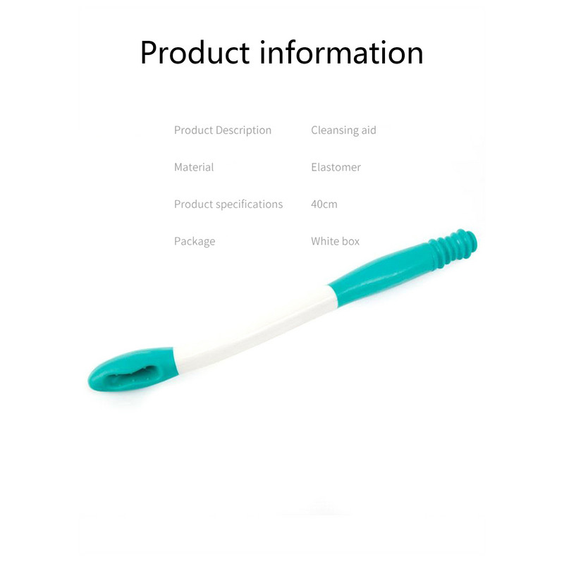 Toaletni pomoćnik s produljenom ručkom, dizajnom za prešanje koji se može uvući, dodatkom za ribanje papira koji se ne savija