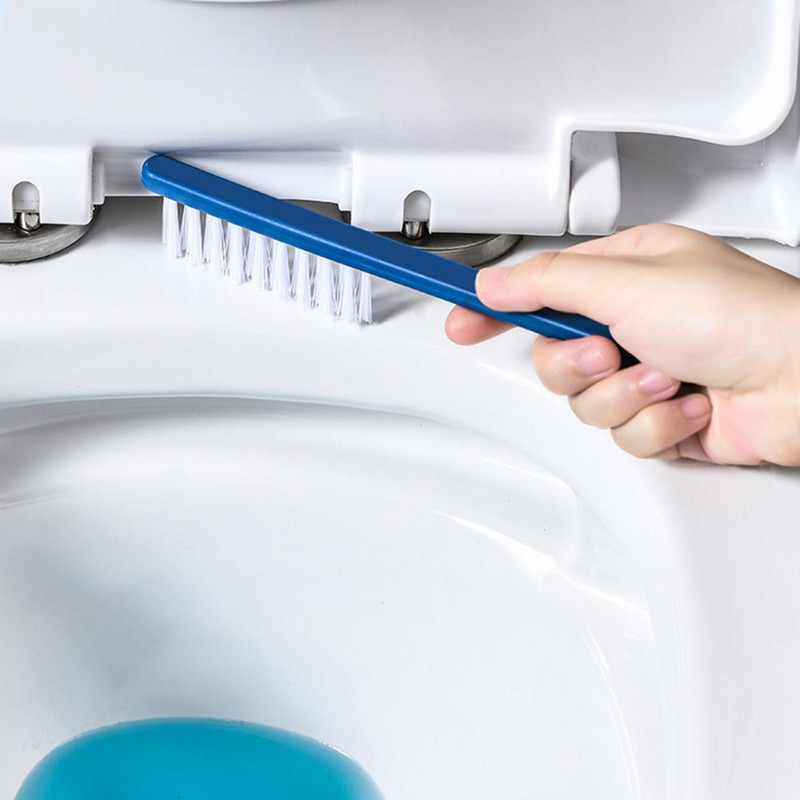 1 set čistača WC-a, plastičnog sredstva za čišćenje WC-a s tvrdom teksturom, protukliznog, višebojnog držača četke za čišćenje Kit za čišćenje WC-a