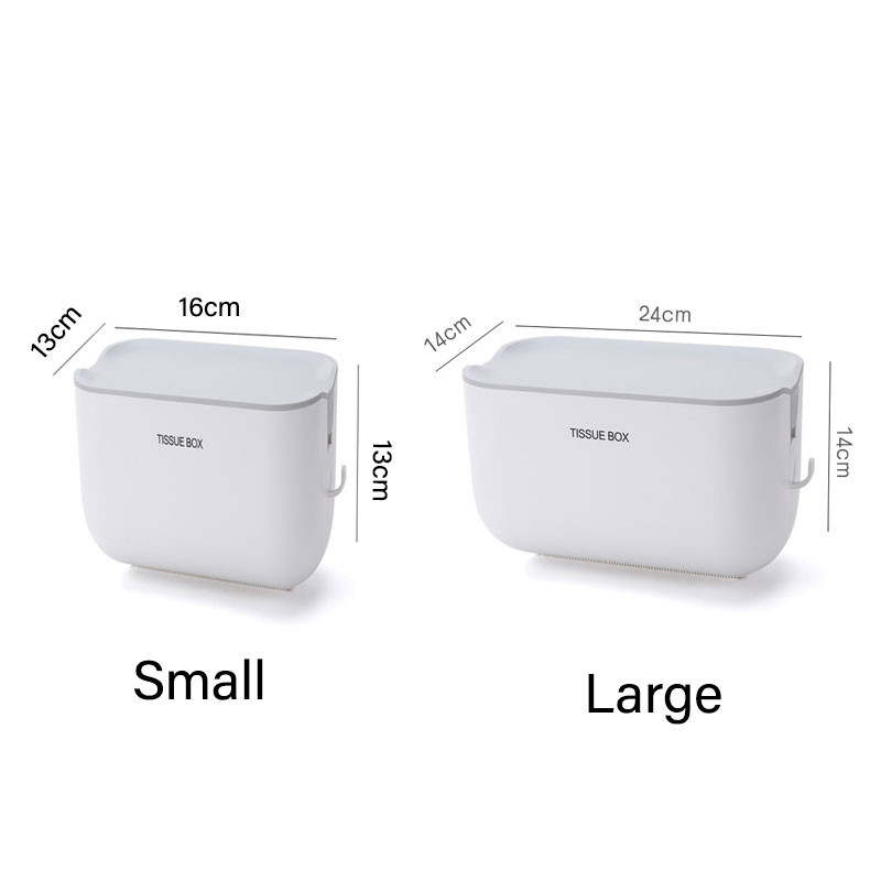 Prie sienos tvirtinama tualetinio audinio dėžutė be perforatoriaus