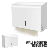 Paberrätikujaotur rullrätikujaotur Seinale kinnitatav salvrätikuhoidik WC-rätikurulli riidepuu plastikust vastupidav salvrätikukarp