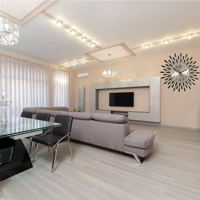 Vintage fém kerek luxus gyémánt óra 3D nagy kristály falióra UK Nappali Hálószoba Csendes, Nem ketyegő dekoráció