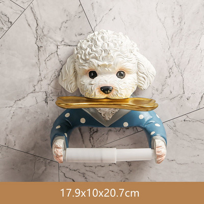 radoša multfilma suns pie sienas stiprināms neperforēts papīra dvieļu pakaramais Dvieļu pakaramais Papīra ruļļu turētājs vannas istabas piederumu uzglabāšanas paplāte