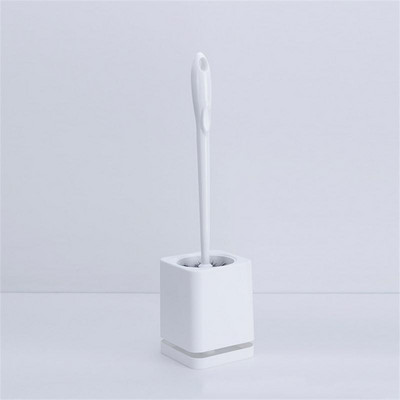 Plastična četka za čišćenje Komplet za čišćenje s bazom Četka za WC školjku bez rupa Četka za čišćenje s dugom ručkom Kupaonski pribor