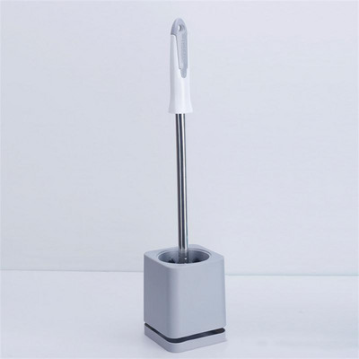 Plastična četka za čišćenje Komplet za čišćenje s bazom Četka za WC školjku bez rupa Četka za čišćenje s dugom ručkom Kupaonski pribor