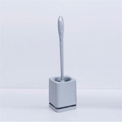 Plastična četka za čišćenje Komplet za čišćenje s bazom Četka za WC školjku bez rupa Četka za čišćenje s dugom ručkom Kupaonski pribor