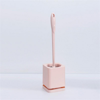 Plastična četka za čišćenje Komplet za čišćenje s bazom Četka za WC školjku bez rupa Četka za čišćenje s dugom ručkom Kupaonski pribor