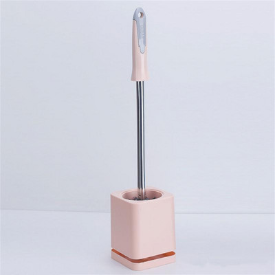 Plastična četka za čišćenje Komplet za čišćenje s bazom Četka za WC školjku bez rupa Četka za čišćenje s dugom ručkom Kupaonski pribor