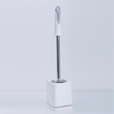 Plastična četka za čišćenje Komplet za čišćenje s bazom Četka za WC školjku bez rupa Četka za čišćenje s dugom ručkom Kupaonski pribor