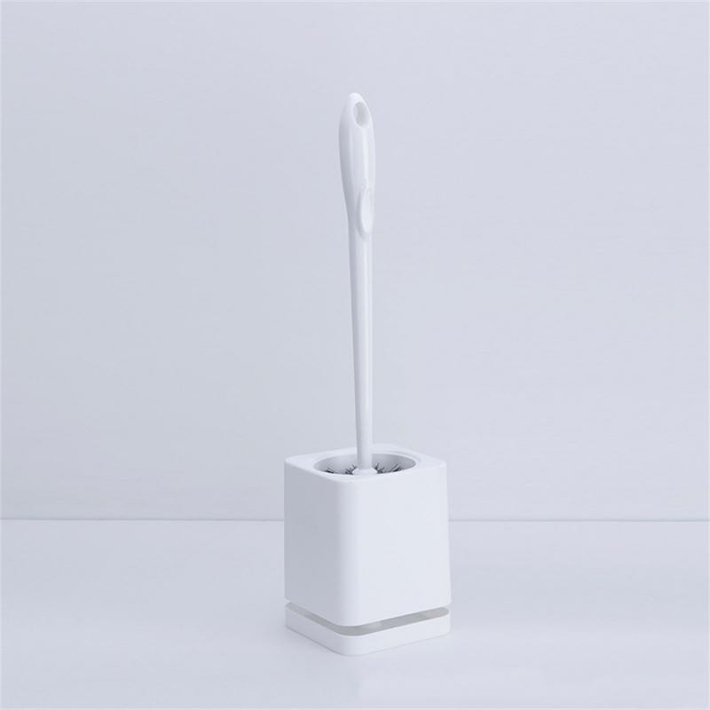 Plastična četka za čišćenje Komplet za čišćenje s bazom Četka za WC školjku bez rupa Četka za čišćenje s dugom ručkom Kupaonski pribor