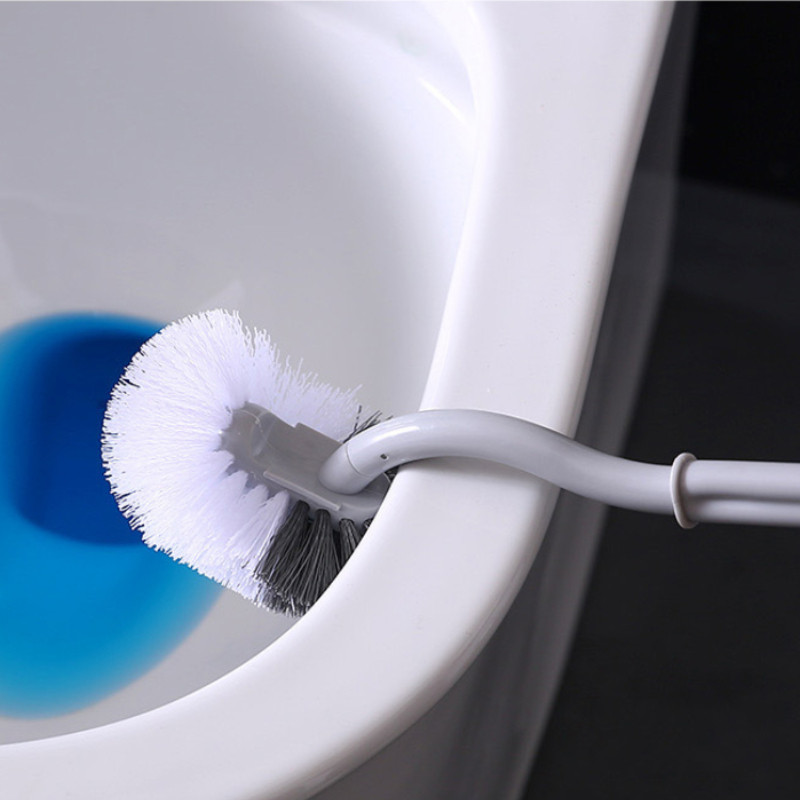 Vannitoa seinaripp S-tüüpi WC-kaare hari painutatud pea nurgavahe hari pehmed juuksed majapidamistarbed puhastustööriistad tarvikud