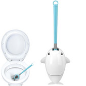 JAUNA Sienas piekarināmā tualetes birste Izliekta tualetes birste Silikona sari grīdai ar garu rokturi. Vannas istabas tīrīšanas piederumi