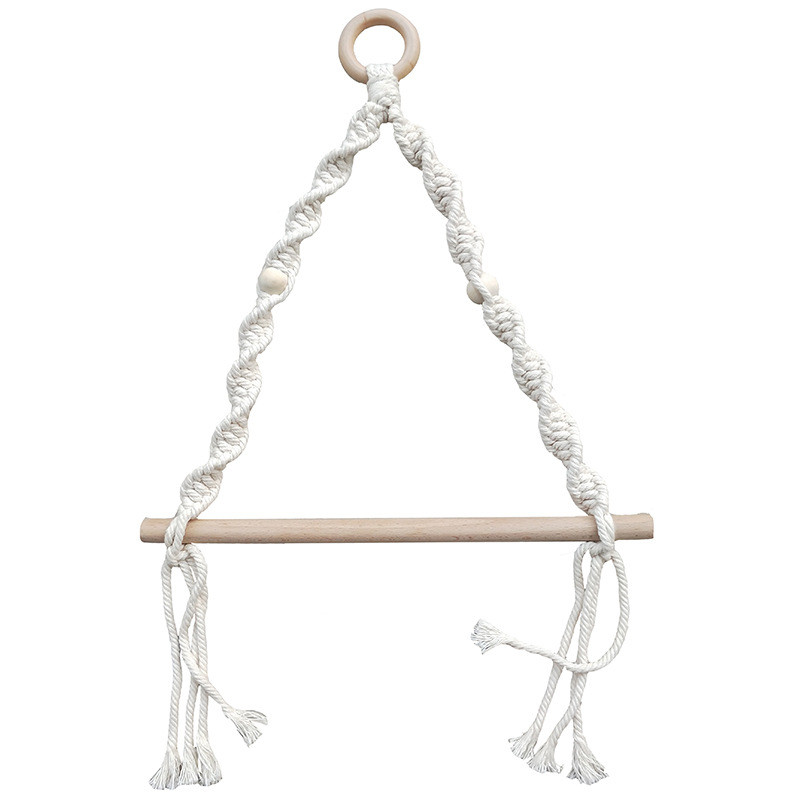 Stalak za ručno tkane papirnate ručnike u nordijskom stilu Stalak za ručnike od pamučnog konca Kućni hotel Kreativni držač za toaletni papir Stalak za motanje papira