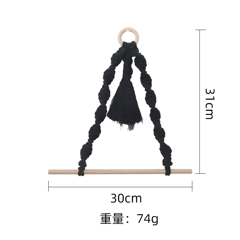 Stalak za ručno tkane papirnate ručnike u nordijskom stilu Stalak za ručnike od pamučnog konca Kućni hotel Kreativni držač za toaletni papir Stalak za motanje papira