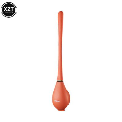 Mīkstas silikona tualetes birstes ar turētāju pie sienas stiprināmas tīrīšanas birstes ar gariem rokturiem Higiēnas piederumu komplekti vannas istabai JAUNUMS