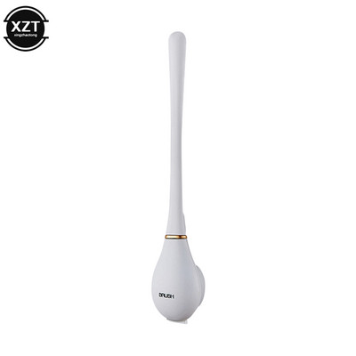 Mīkstas silikona tualetes birstes ar turētāju pie sienas stiprināmas tīrīšanas birstes ar gariem rokturiem Higiēnas piederumu komplekti vannas istabai JAUNUMS