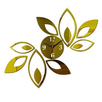 Vruće rasprodaje Diy akrilne naljepnice za zidni sat sa ogledalom Moderni dekor Poklon za dnevnu sobu Naljepnica za kućni namještaj