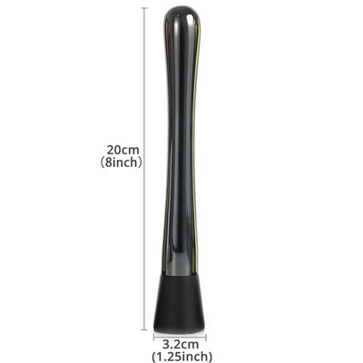 Nerūdijančio plieno kokteilių maišytuvai su grioveliais nailono galvute, profesionalūs baro priedai – gaminkite skanius vaisių gėrimus