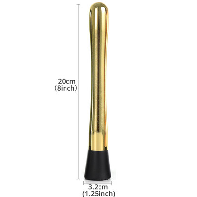 Nerūdijančio plieno kokteilių maišytuvai su grioveliais nailono galvute, profesionalūs baro priedai – gaminkite skanius vaisių gėrimus