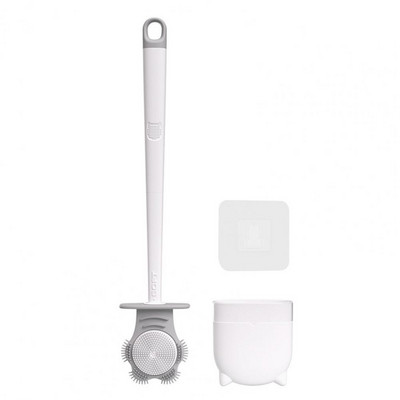 WC-hari Kahepoolne mitmekülgne, alusega lihtne puhastada Kiirelt kuivav plekieemaldus äravooluavad Seinale kinnitatavad vannitoatarbed