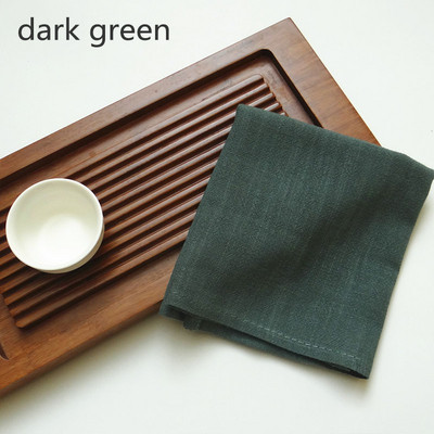 30*40CM pamučne lanene šarene platnene salvete za višekratnu upotrebu od tkanine za kuhinju, objedovanje, hotelski restoran, posluživanje, dekoracija stola