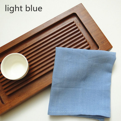 30*40CM pamučne lanene šarene platnene salvete za višekratnu upotrebu od tkanine za kuhinju, objedovanje, hotelski restoran, posluživanje, dekoracija stola