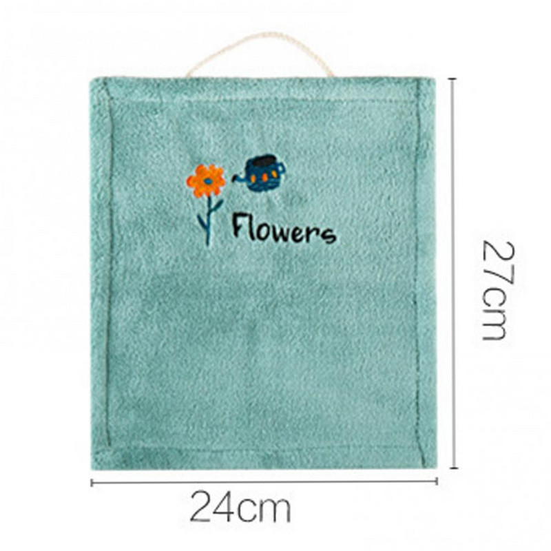 Dizajn visećeg kuhinjskog ručnika, višenamjenskog preslatkog uzorka, visećeg ručnika za čišćenje Toalha za djecu torchon de cuisine