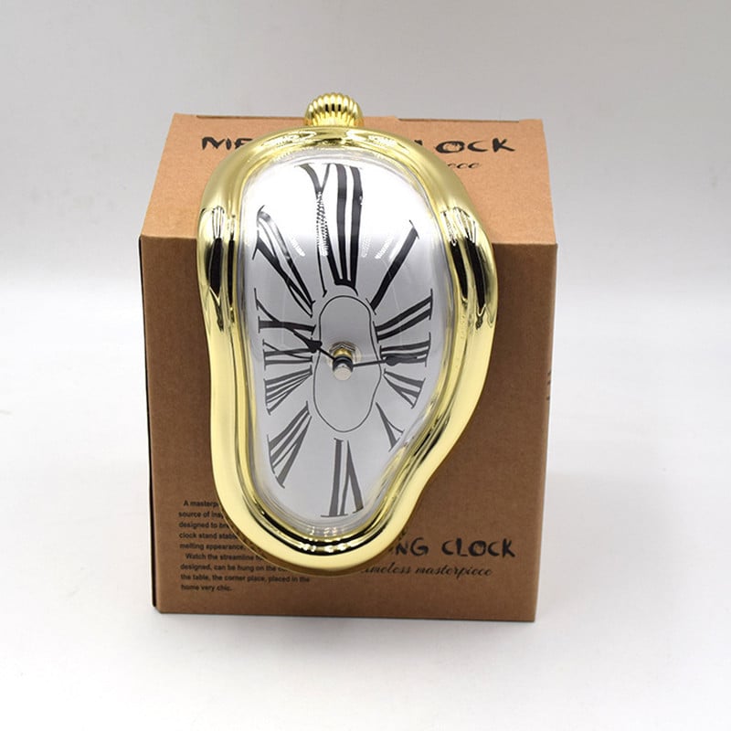 2022. Kreativni sat koji se okreće na sjedalu Stolni sat koji se topi pod pravim kutom Retro deformirani satovi s rimskim brojevima Uredsko uređenje doma