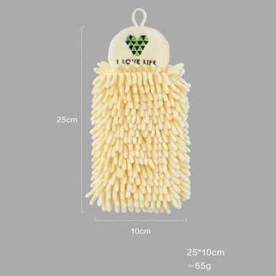 Mekani ručnici od šenile Kućna super upijajuća, ekološki prihvatljiva krpa za brisanje s petljama za vješanje Kuhinja Kupaonski pribor