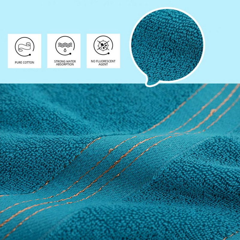 Pamučni ručnik Snažno upijanje vode Gusto pranje Lice Spa ručnik kontrastne boje Ručnik za ruke za kućanstvo