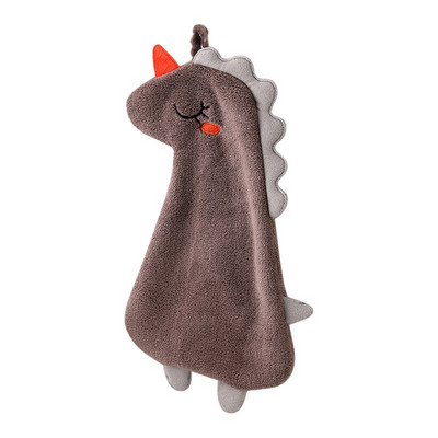 Slatki crtani Aniaml ručnik za kupanje Mekani upijajući ručnik za ruke koji se ne linja Viseći ručnik za brisanje dinosaura Mekani dječji ručnici za ruke