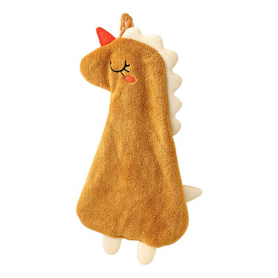 Slatki crtani Aniaml ručnik za kupanje Mekani upijajući ručnik za ruke koji se ne linja Viseći ručnik za brisanje dinosaura Mekani dječji ručnici za ruke