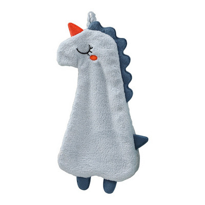 Slatki crtani Aniaml ručnik za kupanje Mekani upijajući ručnik za ruke koji se ne linja Viseći ručnik za brisanje dinosaura Mekani dječji ručnici za ruke