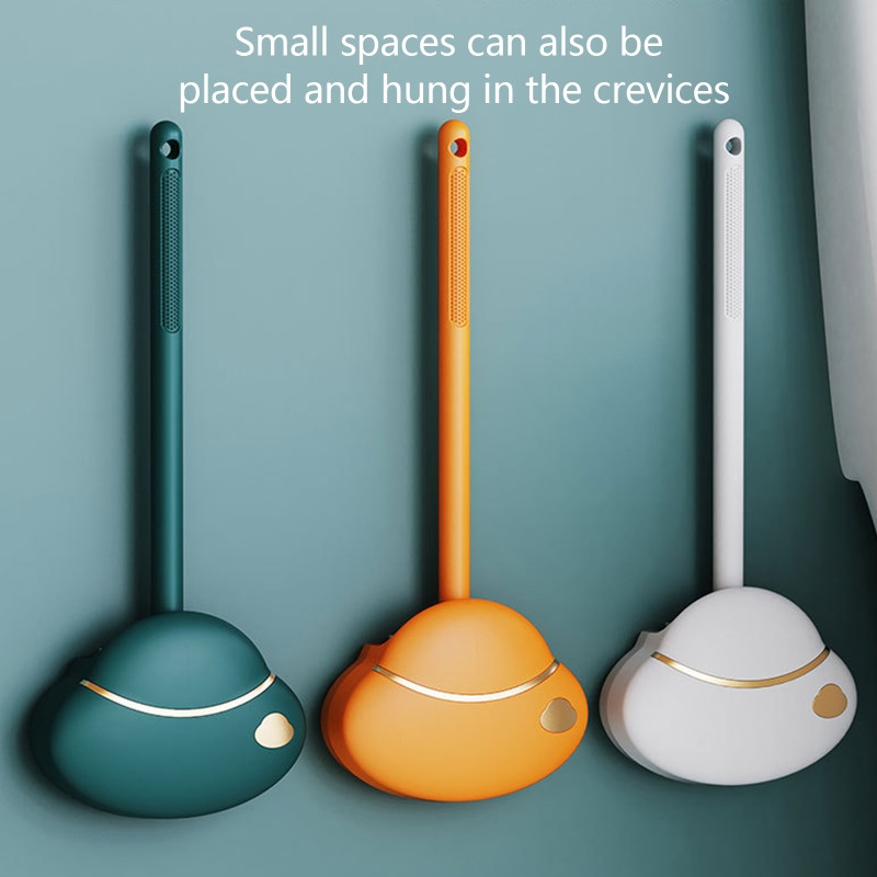 Tualetes podu tīrīšanas birste Tualetes birste Elastīga saru tualetes tīrīšanas birste DropShip