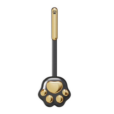 N0HB Cat-Paw formas tualetes birste Vannas istabas sienas Silikona tualetes podu tīrīšanas birste ar kastīti Vannas istabas piederumi