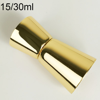 15/30ml 25/50ml Ανοξείδωτο ατσάλι Μαύρο Ροζ Χρυσό Ασημί Double Jigger Cocktail Measuring Jigger Mearing Cup Measuring Tool Bar