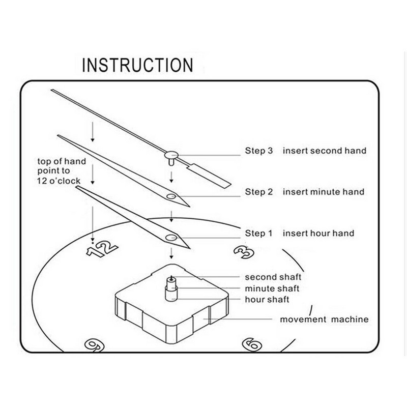 3D akrilna zidna naljepnica s efektom zrcala DIY zidni sat Mural Decal Dekoracija kućne spavaće sobe