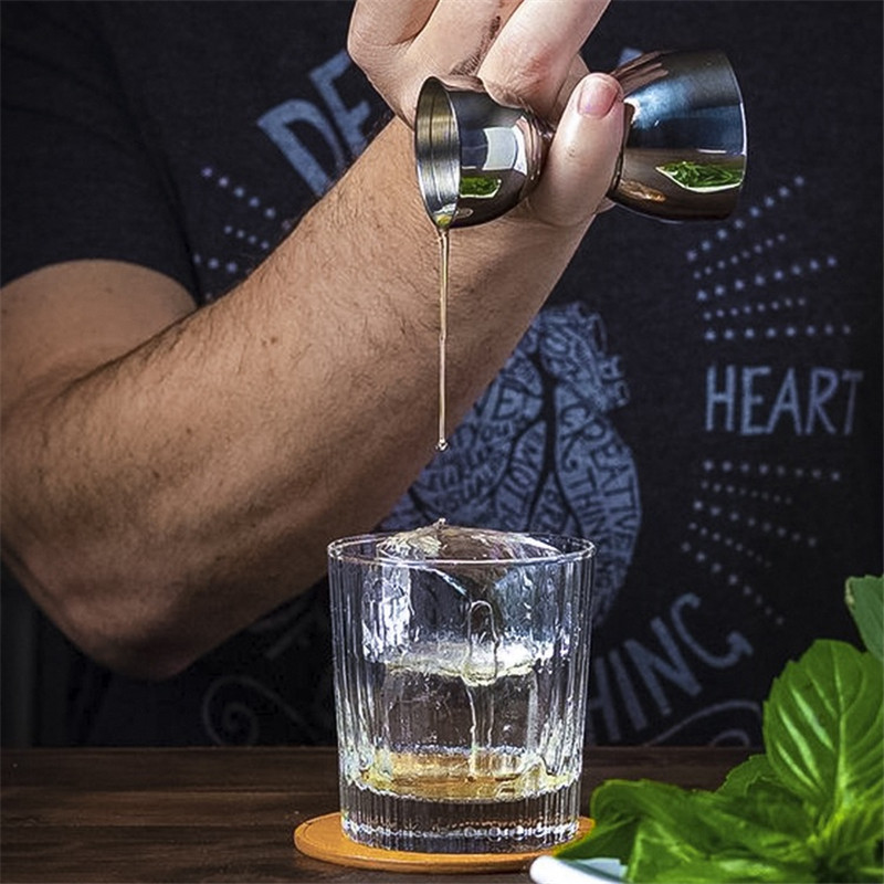 30/60 ml Mjerna posuda Alatna traka Mjera Cocktail Jigger Slim Waist Cocktail Jigger Elegancija i praktičnost