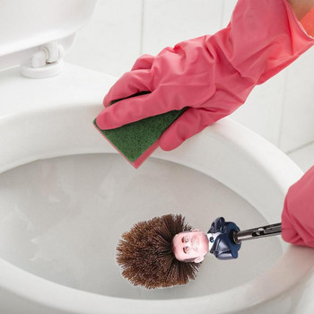 Emmanuel Macron Brosse WC Brosse De Toilette Франция Президент Тръмп Четка за тоалетна Забавен инструмент за почистване