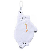 Kućanski mekani ručnik za ruke Upijajuća krpa Coral Velvet Wire Viseće krpe za suđe Ručnik krpa za čišćenje Kupaonska krpa Slatki medo W8w4