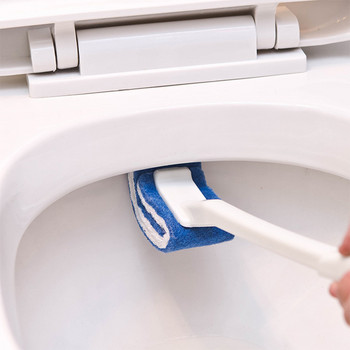 Скраб за тоалетна Dead Corner Cleaning No-cleaner Инструмент за почистване на баня Четка за тоалетна Четка за почистване с дълга дръжка аксесоари за баня