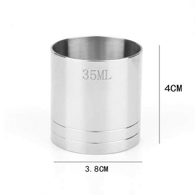 UPORS Mjerna posuda od nehrđajućeg čelika 25/35/50 ml Praktična šalica za vino Alati za barmena Alati za koktel Jigger Bar
