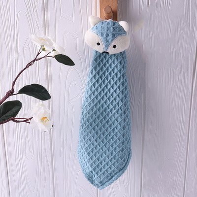 Ručnik za bebe Maramica Crtić Fox Doll Dječji ručnik za ruke Mekani pamuk Dojenčad Toddler Bath Wipe Viseći ručnik Slatki upijajući ručnik