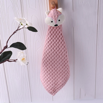 Ručnik za bebe Maramica Crtić Fox Doll Dječji ručnik za ruke Mekani pamuk Dojenčad Toddler Bath Wipe Viseći ručnik Slatki upijajući ručnik
